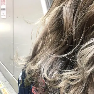 ミディアム カラー 韓国ヘア 店長NEGIのヘアスタイル
