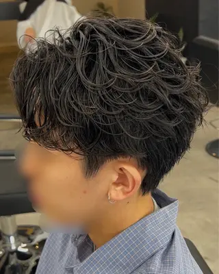 ショート パーマ メンズ 横浜メンズ特化／ ‪🔥Ryoma🔥のヘアスタイル