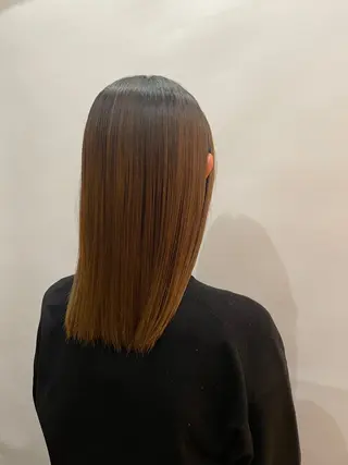 ミディアム ⚪️マナエ⚪️ ／学芸大学のヘアスタイル