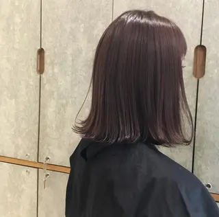 ミディアム カラー 相川 愛実のヘアスタイル
