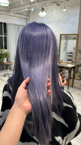 ロング カラー vi-ta所属・平田 千莉のヘアスタイル