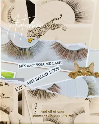 カラー パーマ メンズ マツエク・マツパ アイブロウ eyelash salonLoopꨄのマツエク・マツパデザイン
