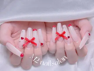 ネイル 長さだし専門店 M2 rikaのネイルデザイン