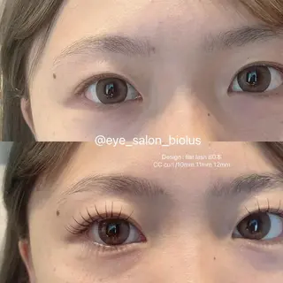 マツエク・マツパ Biolus／天王寺 2号店🌸noa🌸のマツエク・マツパデザイン