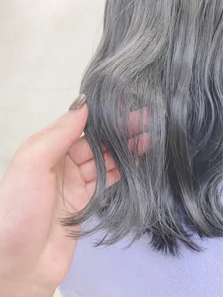 セミロング 青木 捺稀のヘアスタイル