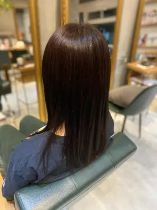 セミロング glowm店長 加藤翔太のヘアスタイル