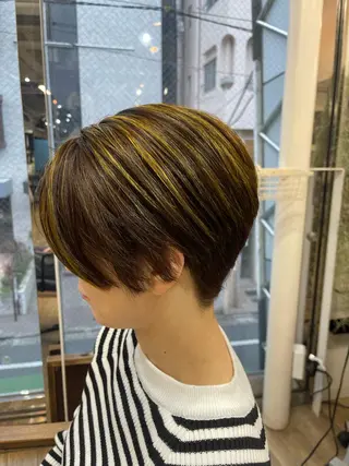 カラー 四ッ井 翔のヘアスタイル