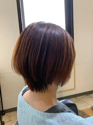 ショート トクシ ーのヘアスタイル