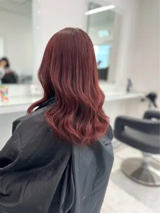 カラー 🍒暖色ダブルカラー /FUKA🍒のヘアスタイル