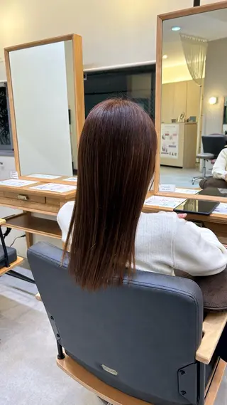 ロング カラー 村上 一葉のヘアスタイル