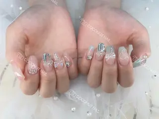 ネイル 神田 ココナッツのネイルデザイン