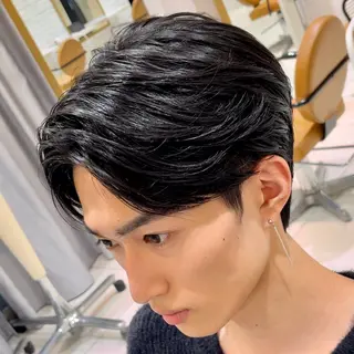 メンズ 新潟メンズパーマ⚽️ 髙井　陽のヘアスタイル