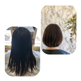 ショート カラー 🟦西荻窪メンズ特化 美容師🟦Yu-Jiのヘアスタイル