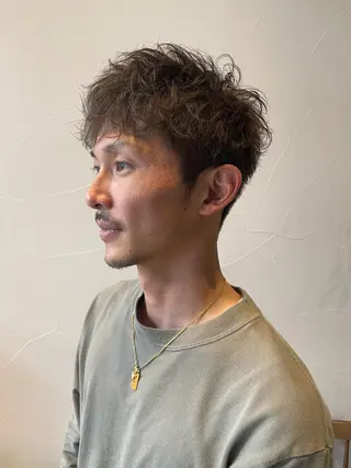 ショート パーマ メンズ LINKIE リンキーのヘアスタイル