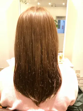 セミロング カラー BANDE 水崎 悟のヘアスタイル