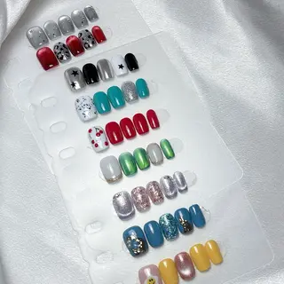 ネイル Aura  Nail 長さだし/パラジェルのネイルデザイン