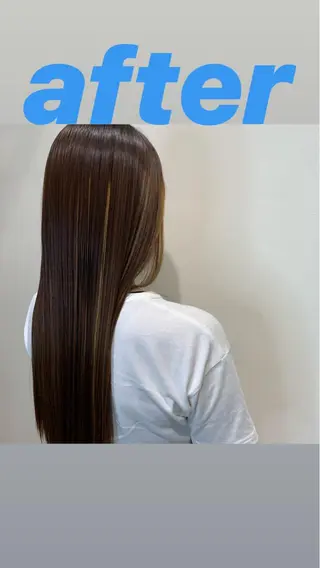 ロング 鳥越 一希のヘアスタイル