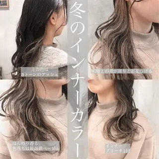 ミディアム 韓国ヘア 店長NEGIのヘアスタイル