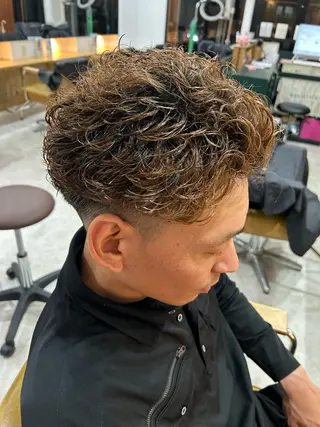 パーマ ヘアアレンジ メンズ 《メンズ特化》 早川 愛斗のヘアスタイル