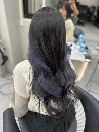 セミロング カラー ヘアアレンジ 【博多髪質改善】 吉村　清志のヘアスタイル