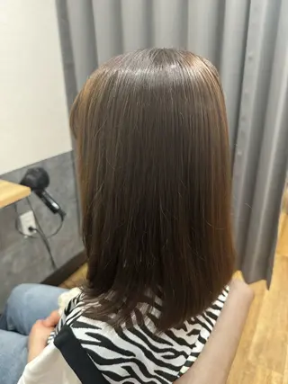 ミディアム カラー reeed konnoのヘアスタイル
