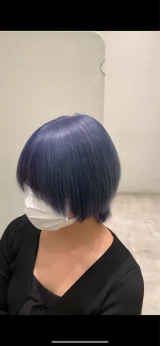 ショート カラー れい🫧 ハイトーン特化のヘアスタイル