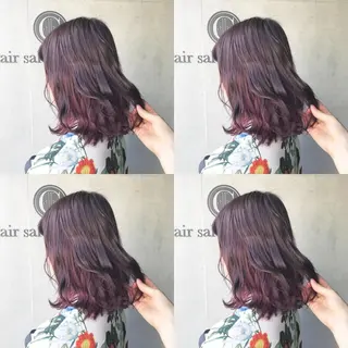 ミディアム カラー ヘアアレンジ 🫧柔色/トレンド カラー/川辺晴加のヘアスタイル