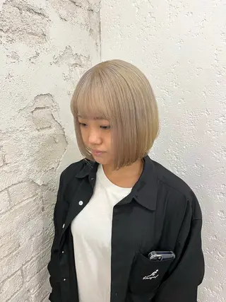 ミディアム カラー 💜垢抜けメンズパー マ💜Sakuraのヘアスタイル