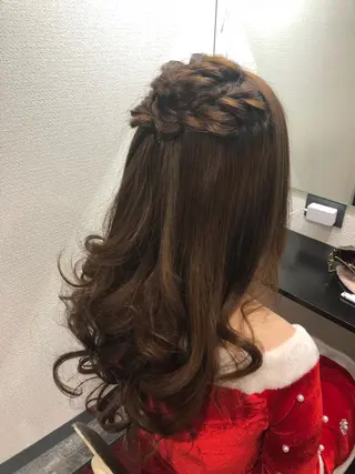 ロング ヘアアレンジ 田中 佐枝子のヘアスタイル
