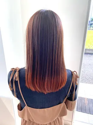 セミロング 川合 勇気のヘアスタイル