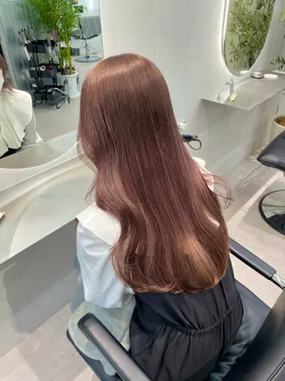 ロング 大人の海外ハイライト coconoのヘアスタイル