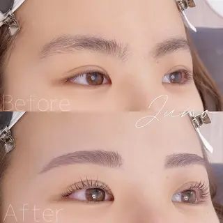 アイブロウ Juno ユノのマツエク・マツパデザイン