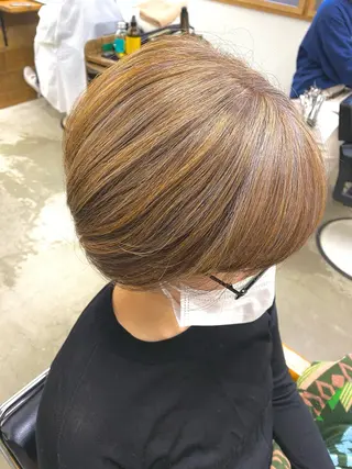 ショート 舟山 瑛太郎のヘアスタイル