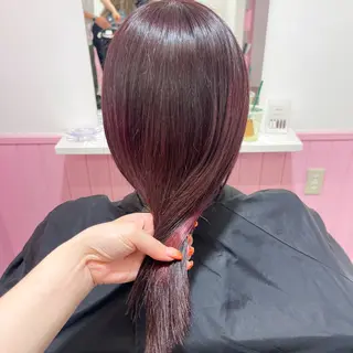 セミロング カラー 🎀ミルクティー/暖 色×レイヤー/マリアのヘアスタイル