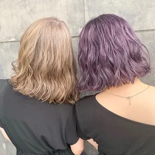 ミディアム カラー 🎀可愛くします💗 空きあり✨のヘアスタイル