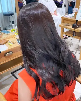 セミロング カラー パーマ 過去一の柔髪ヘア 🌿einshairのヘアスタイル