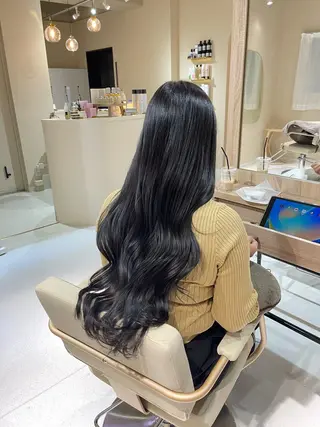 ロング ヘアアレンジ 心斎橋美容師 🎀mitsukiのヘアスタイル