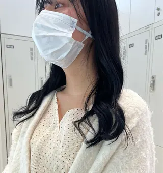 ロング カラー 💗モデルカット 募集中のヘアスタイル