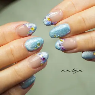 ネイル mon bijou 坪井のネイルデザイン