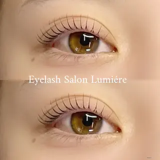 マツエク・マツパ Lumiére SAKURAのマツエク・マツパデザイン