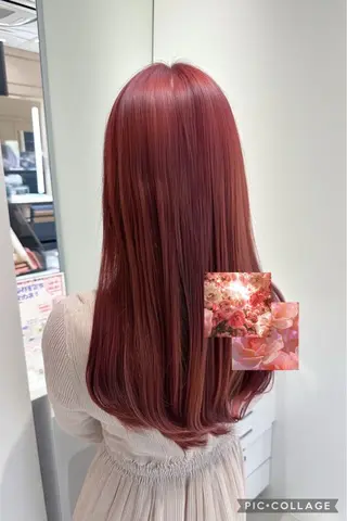ロング カラー 🎀カットカラーモ デル募集/あゆり🎀のヘアスタイル
