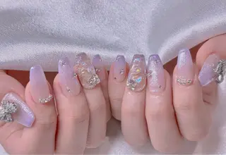 ネイル 長さだし専門店 M2　rikaのネイルデザイン