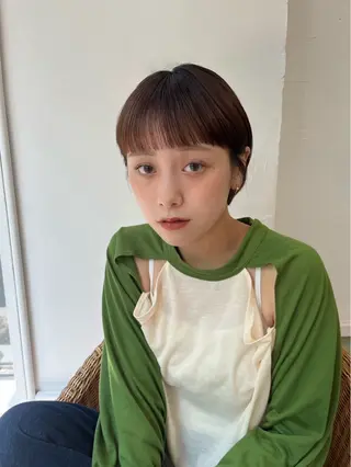 ショート ☀️青空SORA /メンズパーマ☁️のヘアスタイル