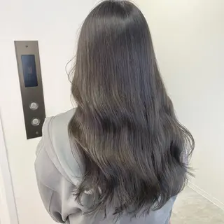 ロング カラー 肌に馴染むカラー 梅田・増田のヘアスタイル
