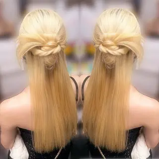 ヘアアレンジ ヘアセット 🤍AIRA🤍のヘアスタイル