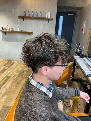 ショート パーマ メンズ 🔥メンズ特化パーマ 🦖増田弘明🦖のヘアスタイル