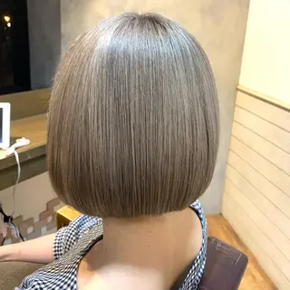 ミディアム カラー ✨️美髪矯正×似合わ せ艶カラー✨藤田透のヘアスタイル