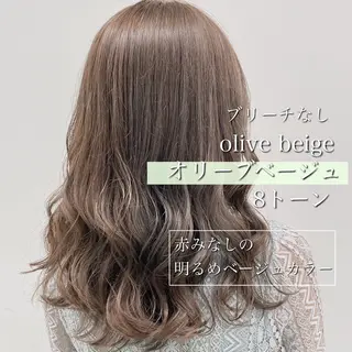 セミロング メンズ 艶感ミルクティー🤍 色落ち綺麗🤍ともやのヘアスタイル