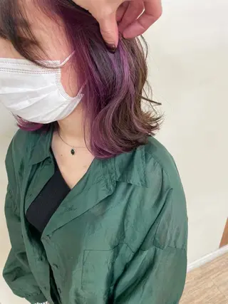 カラー SALOWIN栄 高須大貴のヘアスタイル
