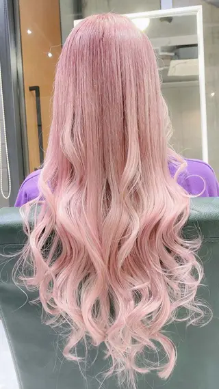 ロング カラー ヘアアレンジ Days 透明感カラーのヘアスタイル